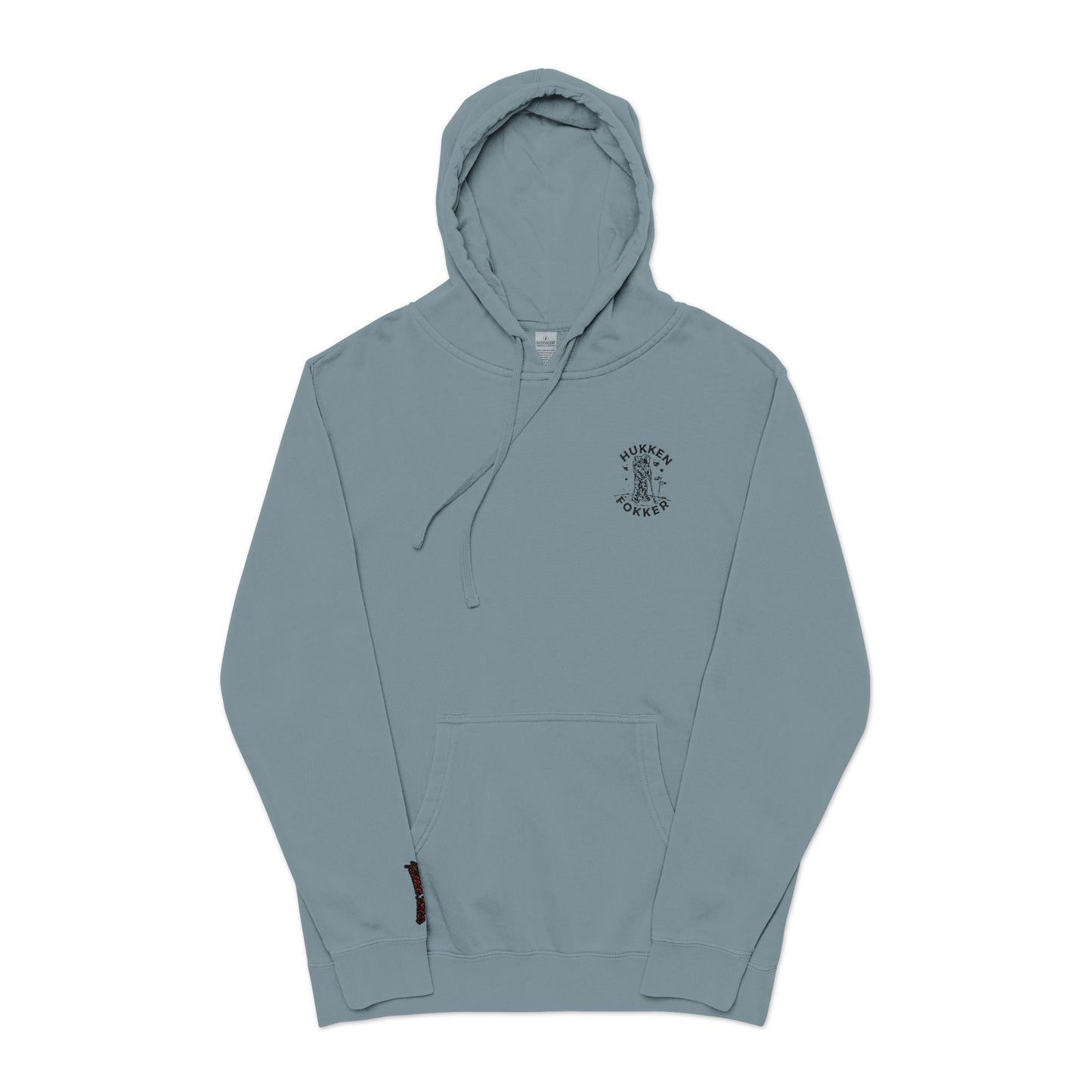 2023 Unisex Pigment-Dyed Hoodie (Embroidery)