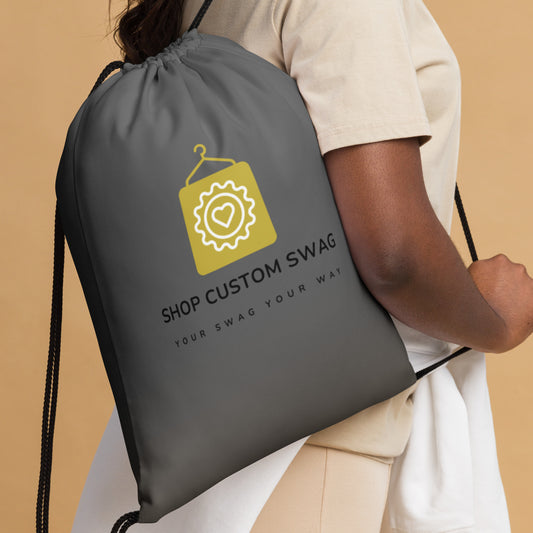 Shop Custom Swag Drawstring bag