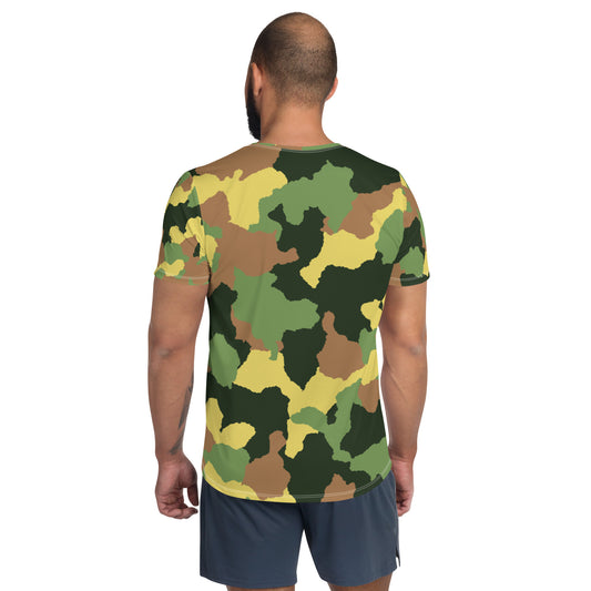 Shop Custom Swag All-Over Print Men's Athletic T-shirt