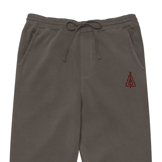 Christmas Tree Unisex pigment-dyed sweatpants