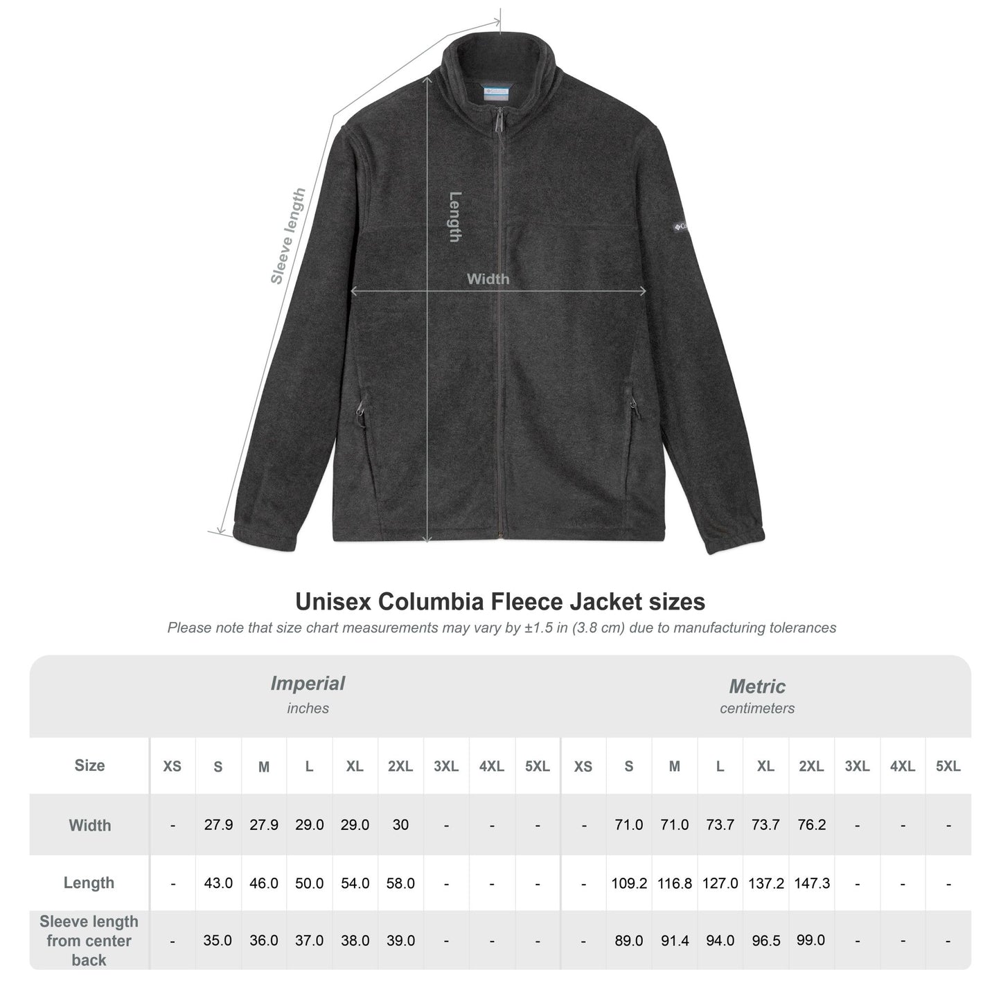 Security Risk Advisors - Unisex Columbia fleece jacket