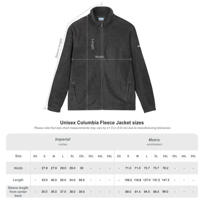 Security Risk Advisors - Unisex Columbia fleece jacket