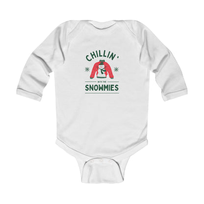 Snowmies Infant Long Sleeve Bodysuit