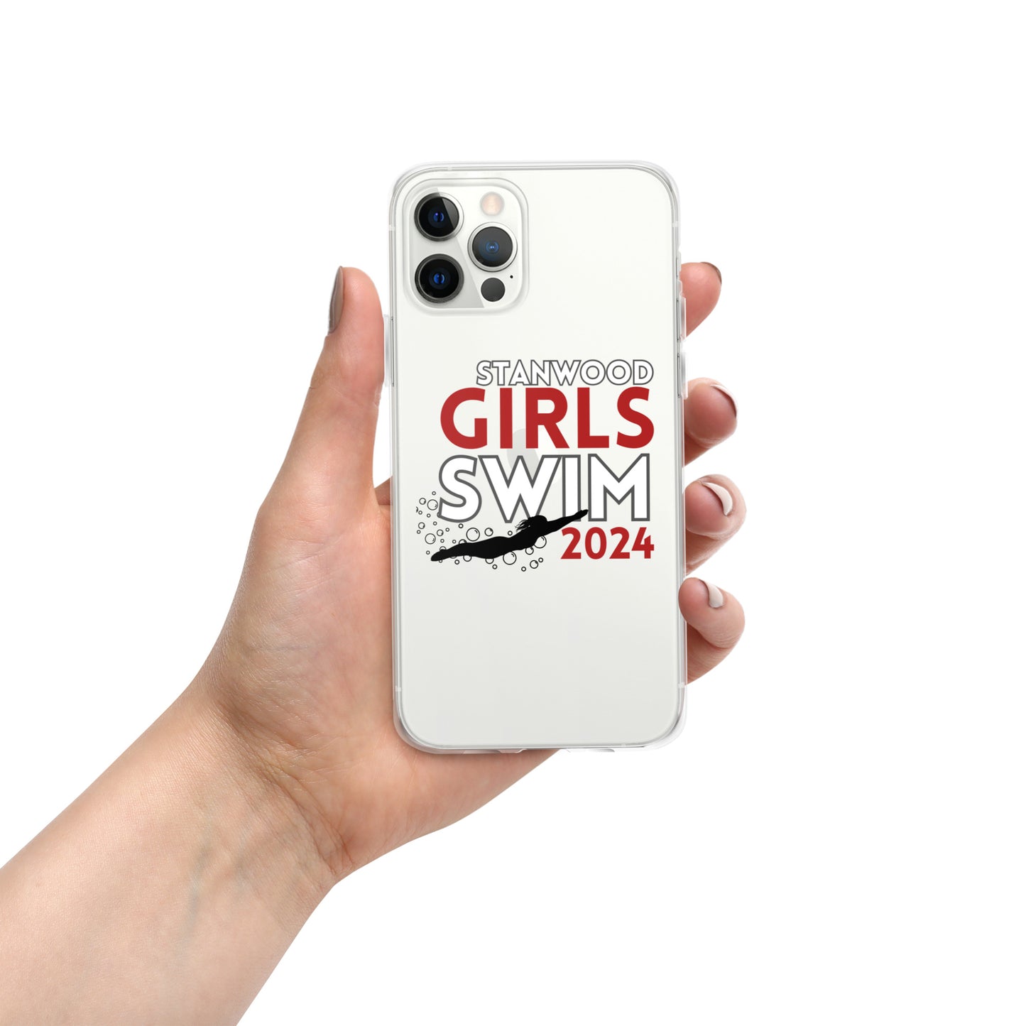 Stanwood Swim Clear Case for iPhone®