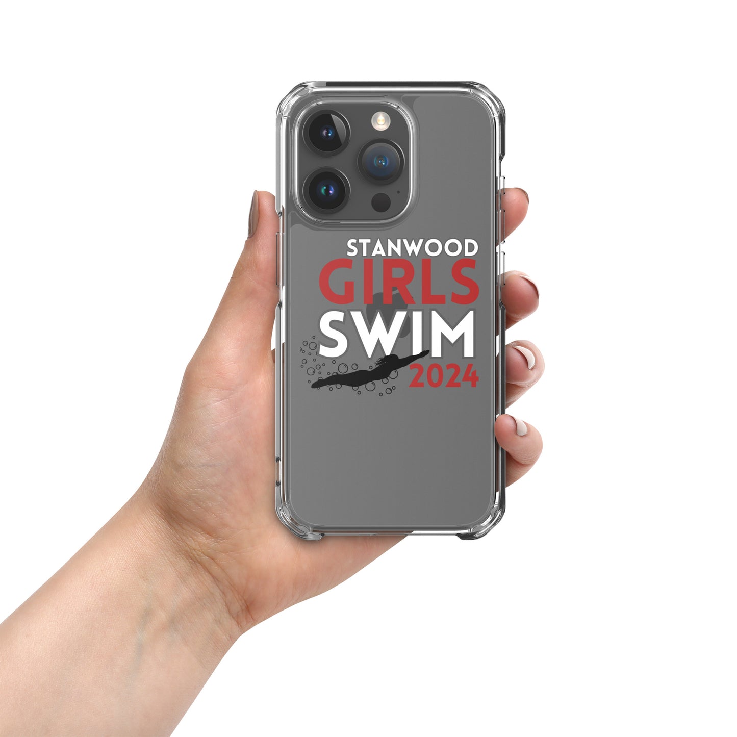 Stanwood Swim Clear Case for iPhone®