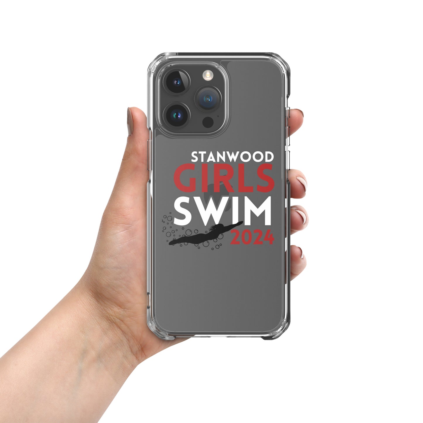 Stanwood Swim Clear Case for iPhone®