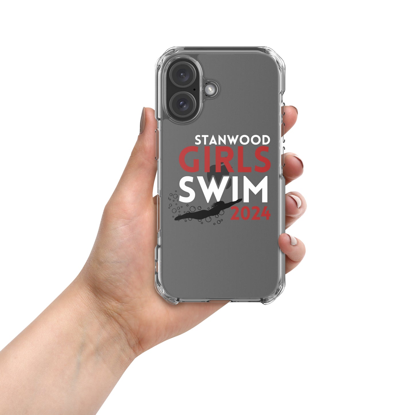 Stanwood Swim Clear Case for iPhone®