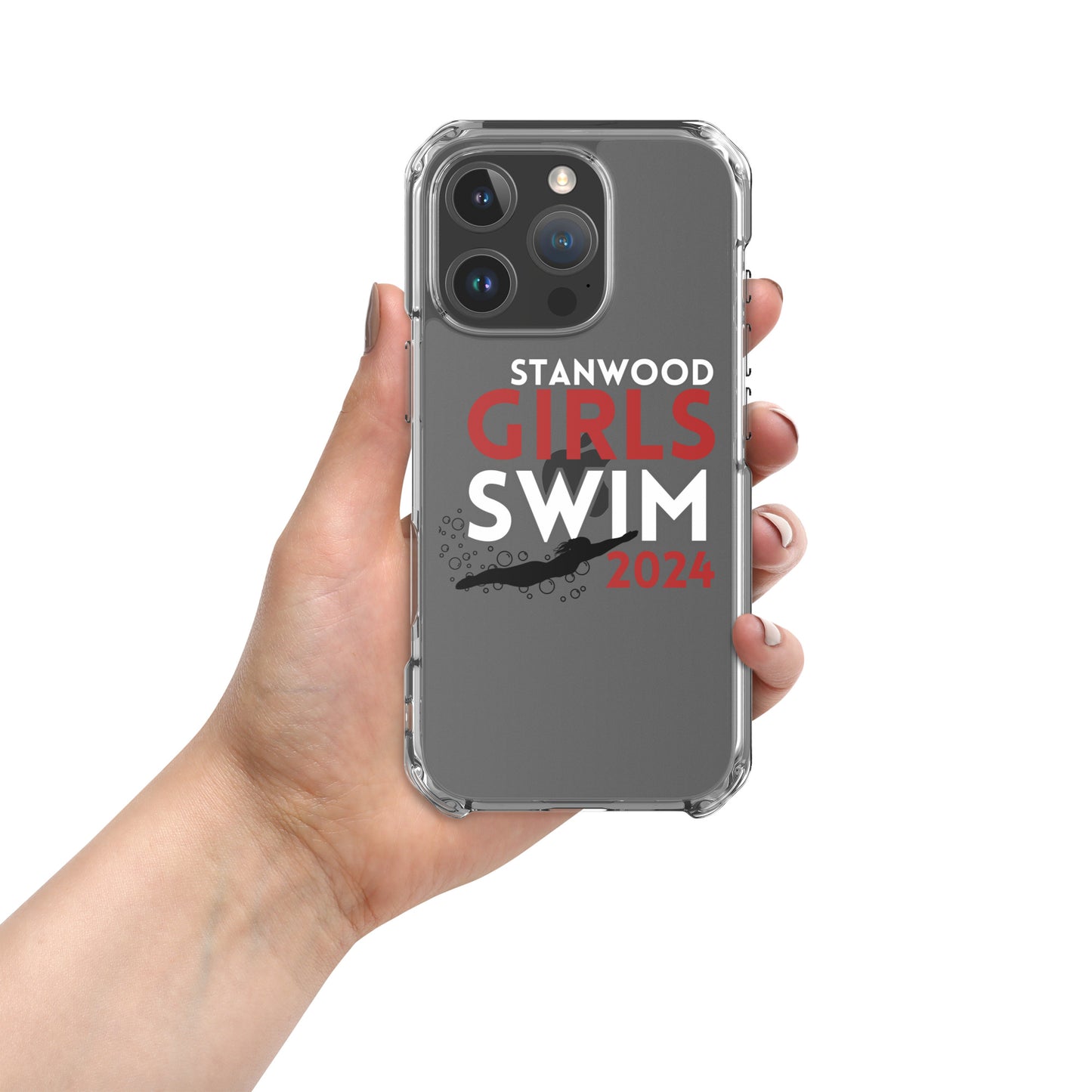 Stanwood Swim Clear Case for iPhone®