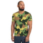 Shop Custom Swag All-Over Print Men's Athletic T-shirt