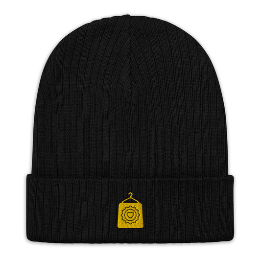 Shop Custom Swag Embroidered Ribbed knit beanie