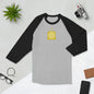 Shop Custom Swag 3/4 sleeve raglan shirt