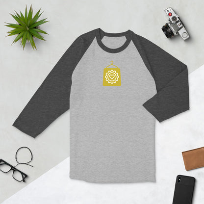 Shop Custom Swag 3/4 sleeve raglan shirt