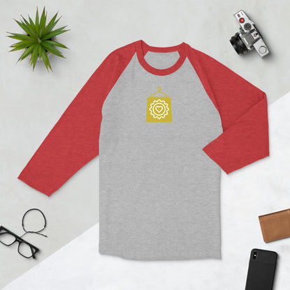 Shop Custom Swag 3/4 sleeve raglan shirt