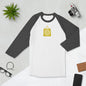 Shop Custom Swag 3/4 sleeve raglan shirt