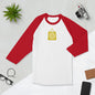 Shop Custom Swag 3/4 sleeve raglan shirt